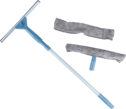 Lave-vitres télescopique avec raclette 50–95 cm, set 4 pièces