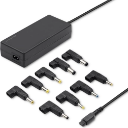 Adaptateur secteur automatique universel 65 W avec 9 embouts interchangeables
