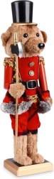 Figurine de Noël ourson 39 cm