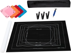 tapis en feutre enroulable pour puzzles 1500–3000 pièces avec tube et accessoires