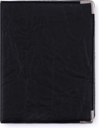 Couverture décorative pour documents en cuir écologique