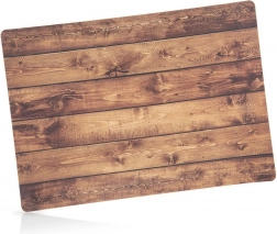 Set de table rectangulaire 43 × 30 cm à motif bois