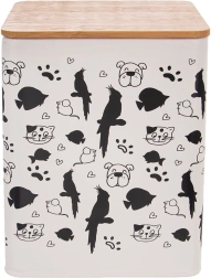 Distributeur métallique pour aliments 1,7 l