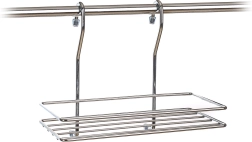 Étagère filaire suspendue VARIELLA 26 × 21 × 14 cm, chrome