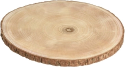 Rondin de bois avec écorce 32–37 cm
