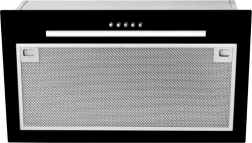 Hotte aspirante sous-meuble GFG2 GLASS noire
