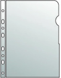 Pochette transparente pour documents A4 avec reliure européenne