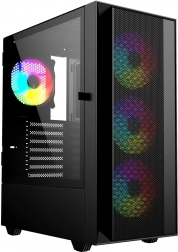 Boîtier PC midi tour Fornax 4000 ARGB noir