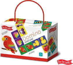 Domino Far Far Land coloré avec des images