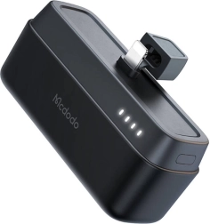 Batterie externe Mcdodo 5000 mAh, 20 W avec connecteur Lightning (noir)