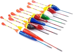 Ensemble de flotteurs de pêche 10 pcs