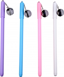 Stylo élégant avec breloque Zodiac