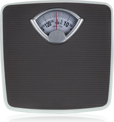 Pèse-personne mécanique 130 kg – noir
