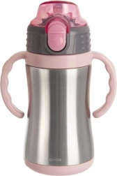 Gobelet isotherme pour enfant en acier inoxydable rose 300 ml