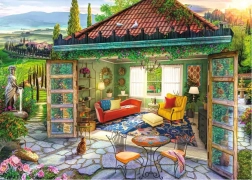 Ravensburger puzzle Tuscan Oasis 1000 pièces