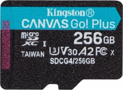 Carte mémoire microSD 256Go Canvas Go! Plus