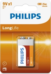Batterie LongLife 9V 6F22
