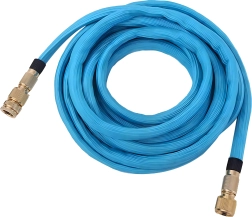 Tuyau d’arrosage extensible 10–22,5 m avec raccords rapides en laiton 1/2 et 3/4