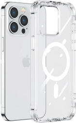 Joyroom coque magnétique transparente pour iPhone 14 Pro