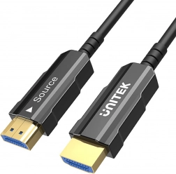 Unitek câble HDMI optique 20 m 4K60Hz