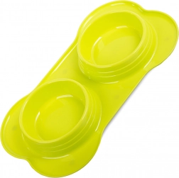 Double bol pour chiens et chats 400 ml x 2