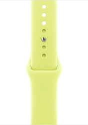 Bracelet de sport jaune néon pour 46 mm – taille M/L