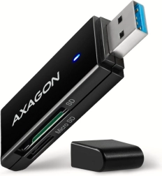 Lecteur de cartes externe USB-A 3.2 Gen 1 AXAGON avec prise en charge UHS-I