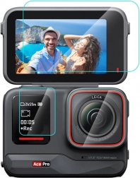 Film en verre trempé 3-en-1 pour Insta360 Ace Pro