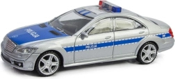 Modèle de voiture de police Mercedes S 63 AMG Rastar à l’échelle 1:43 - 1 pièce