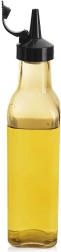 Bouteille en verre pour huile et vinaigre avec doseur 265 ml