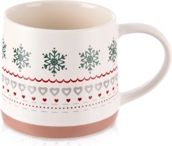 Mug en porcelaine 380 ml à motif hivernal Orion