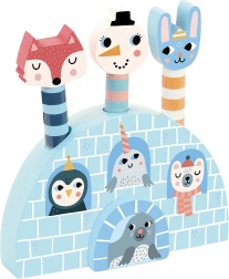 Jeu en bois animaux Islande