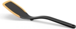 Spatule en silicone noir/orange