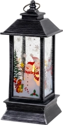 Lanterne LED de Noël Ruhhy argentée
