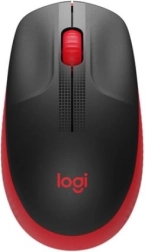 Souris sans fil Logitech M190 Rouge