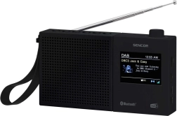 Radio numérique DAB+ et FM avec RDS, Bluetooth et batterie