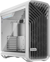Torrent White TG Clear Tint 5xFan Boîtier ATX
