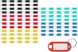 Lot d’identificateurs de clés colorés - 100 pcs