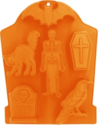 Moule en silicone pour pâtisserie Halloween – 6 pièces