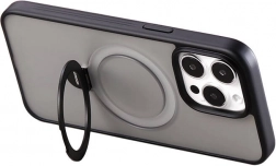 Coque magnétique avec support JOYROOM pour iPhone 15 Pro – noir