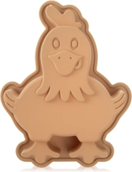 Moule à pâtisserie en silicone en forme de poule 19,5 × 15 × 4 cm