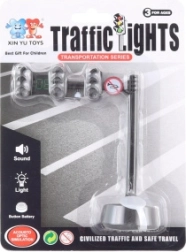 Feu tricolore à piles pour enfants