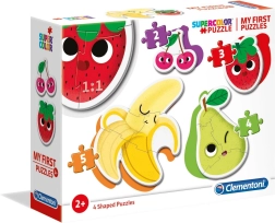 Mes premiers puzzles Fruits 4-en-1