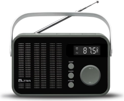 Radio FM portable avec syntonisation numérique OLIWIA, noir