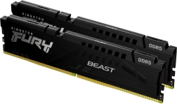 Mémoire ddr5 kingston fury beast 32 go (2×16 go) 6000 mhz cl36 expo noir