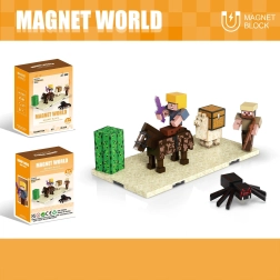 Jeu de construction Magnet World Convoi du désert