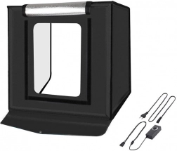 Studio photo lumineux PULUZ 60 cm, LED 3380 lm