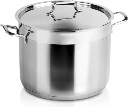 Casserole en inox avec couvercle Anett 26 cm, 10 l