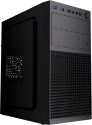 Boîtier PC Fornax K300 Micro-ATX, 2× USB 3.0 et 2× USB 2.0, noir