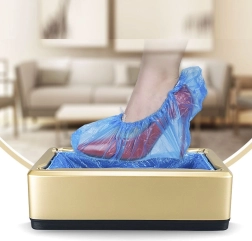 Distributeur automatique de surchaussures - doré